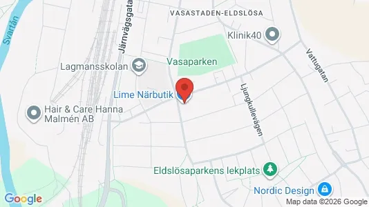 Apartments for rent i Mjölby - kort over placeringen