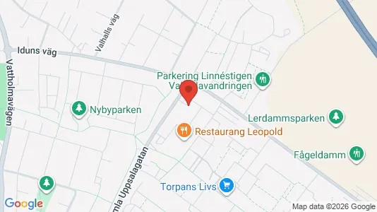 Apartments for rent i Uppsala - kort over placeringen