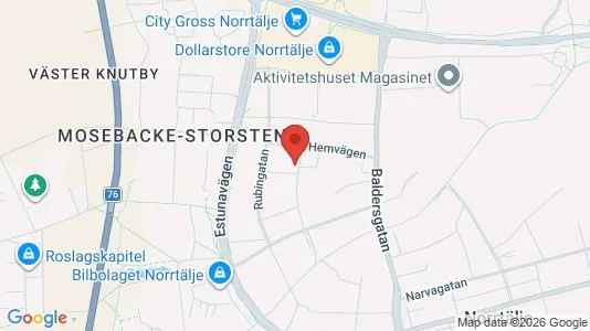 Apartments for rent i Norrtälje - kort over placeringen