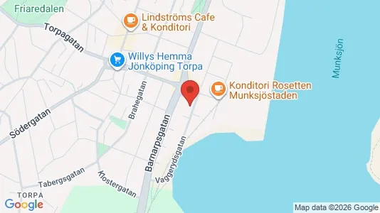 Apartments for rent i Jönköping - kort over placeringen