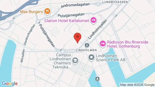 Apartments for rent i Lundby - kort over placeringen