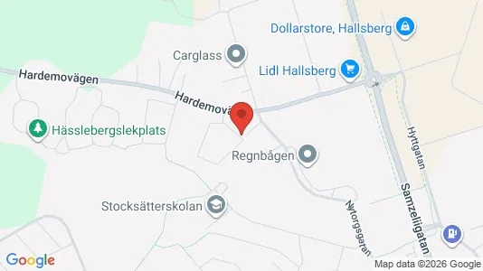 Apartments for rent i Hallsberg - kort over placeringen