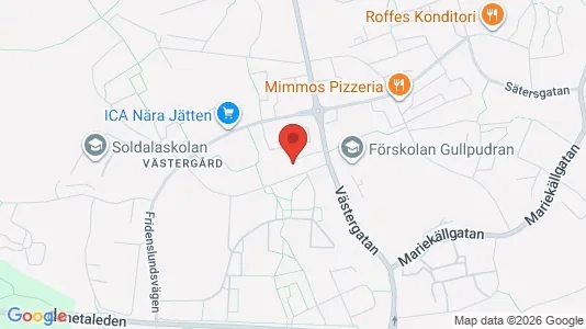 Apartments for rent i Södertälje - kort over placeringen