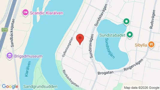Apartments for rent i Karlstad - kort over placeringen