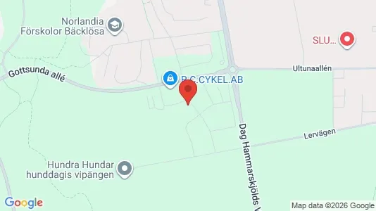 Apartments for rent i Uppsala - kort over placeringen