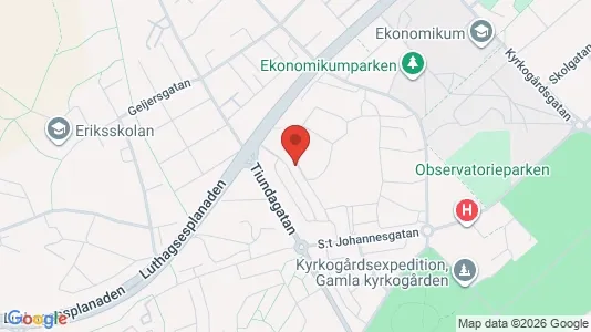 Rooms for rent i Uppsala - kort over placeringen