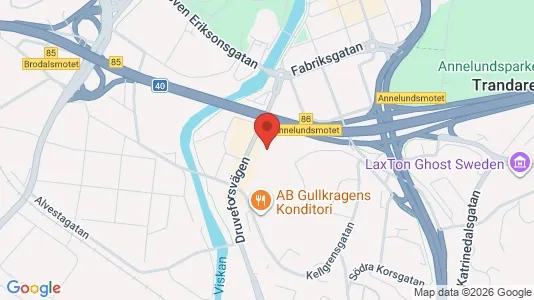 Apartments for rent i Borås - kort over placeringen