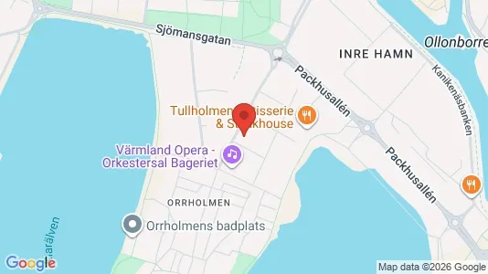 Apartments for rent i Karlstad - kort over placeringen