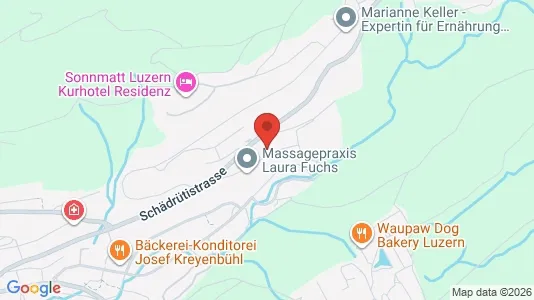 Apartments for rent i Luzern-Stadt - kort over placeringen