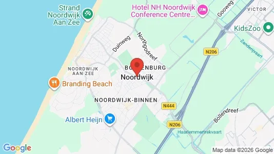 Apartments for rent i Noordwijk - kort over placeringen