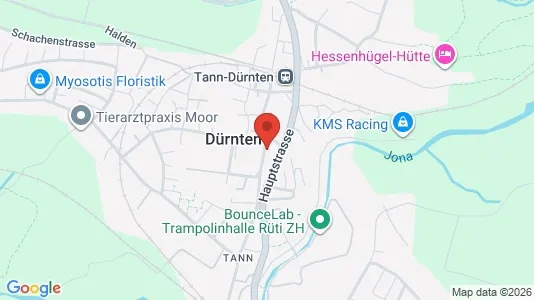 Rooms for rent i Hinwil - kort over placeringen