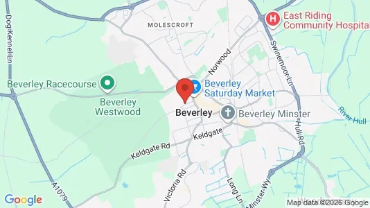 Houses for rent i Beverley - North Humberside - kort over placeringen