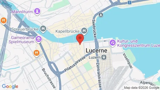 Apartments for rent i Luzern-Stadt - kort over placeringen