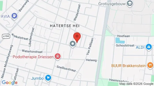 Apartments for rent i Nijmegen - kort over placeringen
