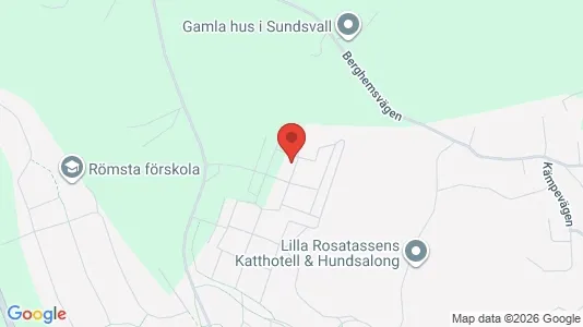 Apartments for rent i Sundsvall - kort over placeringen