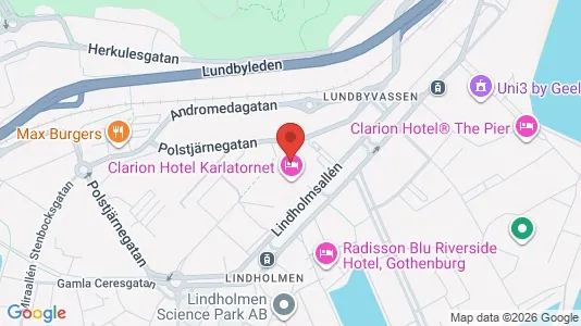 Apartments for rent i Lundby - kort over placeringen