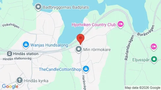 Apartments for rent i Härryda - kort over placeringen