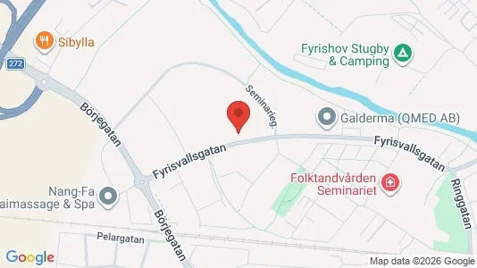 Apartments for rent i Uppsala - kort over placeringen