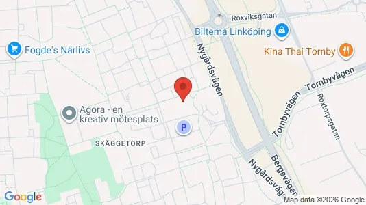Apartments for rent i Linköping - kort over placeringen