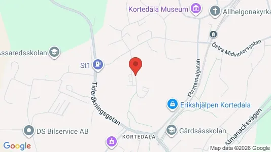 Apartments for rent i Gothenburg East - kort over placeringen