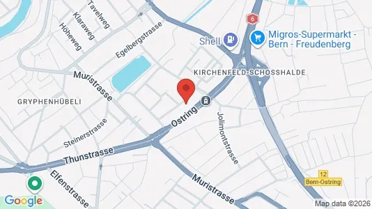 Apartments for rent i Bern-Mittelland - kort over placeringen