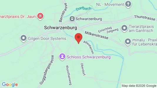 Apartments for rent i Bern-Mittelland - kort over placeringen
