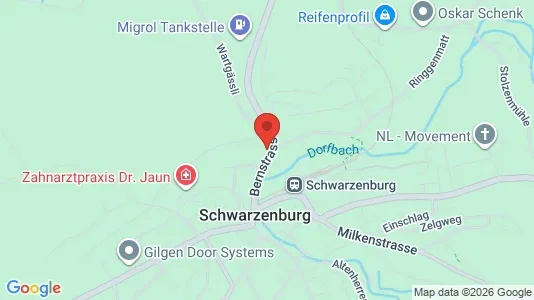 Apartments for rent i Bern-Mittelland - kort over placeringen