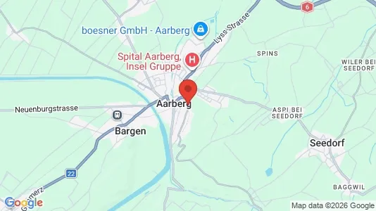 Apartments for rent i Seeland - kort over placeringen