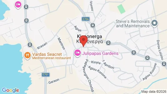 Apartments for rent i Kissonerga - kort over placeringen