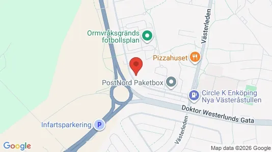 Apartments for rent i Enköping - kort over placeringen