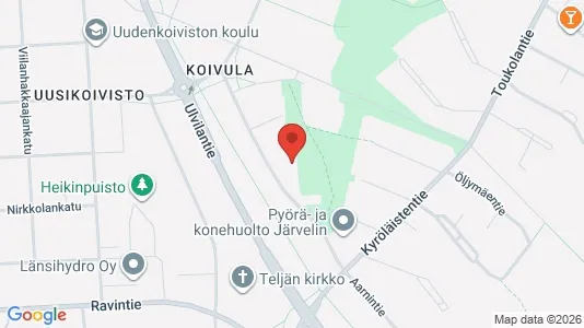 Apartments for rent i Pori - kort over placeringen