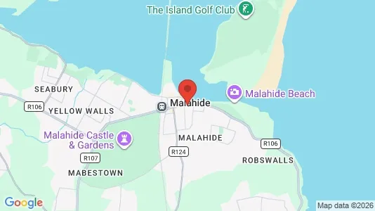 Houses for rent i Malahide - kort over placeringen