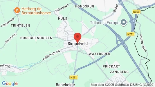 Houses for rent i Simpelveld - kort over placeringen
