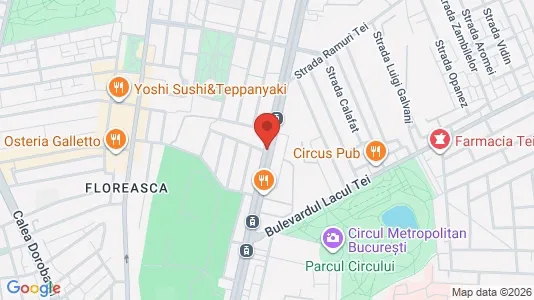 Apartments for rent i Bucharest - Sectorul 2 - kort over placeringen