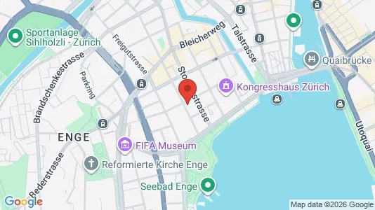 Apartments for rent i Zürich District 2 - kort over placeringen