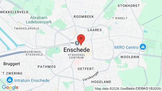 Houses for rent i Enschede - kort over placeringen