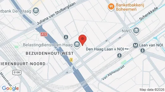 Apartments for rent i The Hague Haagse Hout - kort over placeringen