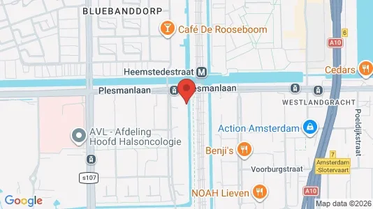 Apartments for rent i Amsterdam Slotervaart - kort over placeringen