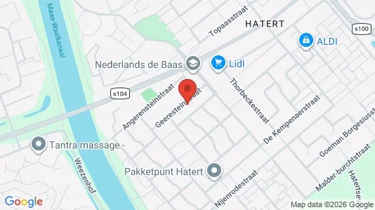 Apartments for rent i Nijmegen - kort over placeringen