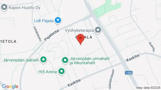 Apartments for rent i Järvenpää - kort over placeringen