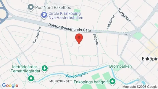Apartments for rent i Enköping - kort over placeringen