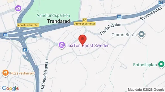 Apartments for rent i Borås - kort over placeringen