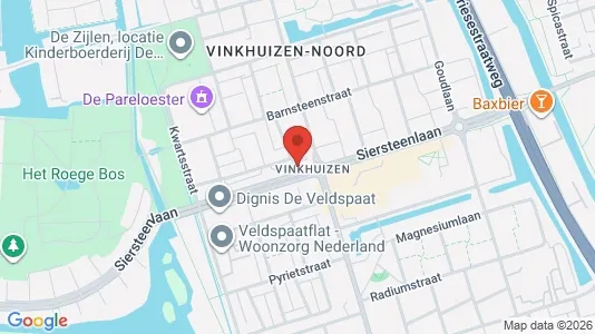 Apartments for rent i Groningen - kort over placeringen
