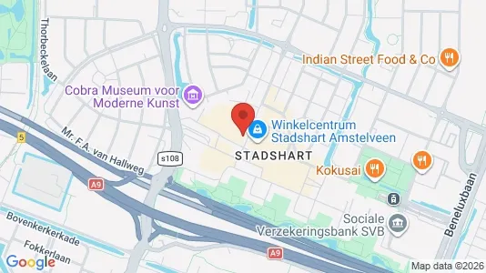 Houses for rent i Amstelveen - kort over placeringen
