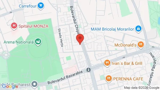 Apartments for rent i Bucharest - Sectorul 2 - kort over placeringen