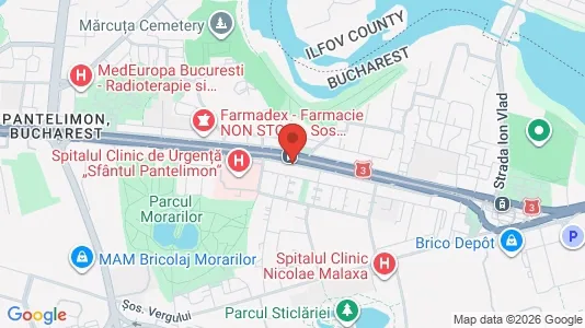 Apartments for rent i Bucharest - Sectorul 2 - kort over placeringen