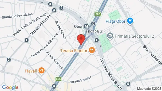 Apartments for rent i Bucharest - Sectorul 2 - kort over placeringen