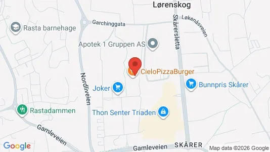 Apartments for rent i Lørenskog - kort over placeringen