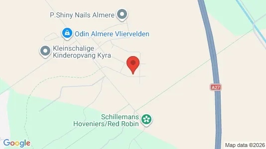 Apartments for rent i Almere - kort over placeringen