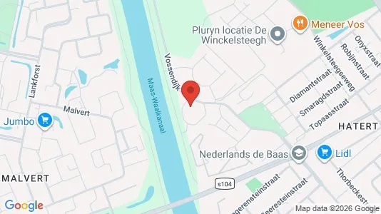 Rooms for rent i Nijmegen - kort over placeringen